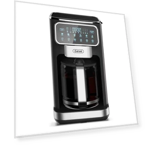 12-Cup Programmable Coffee Maker with Touch Screen & Reusable Filter — Coffee Makers, Gevi
