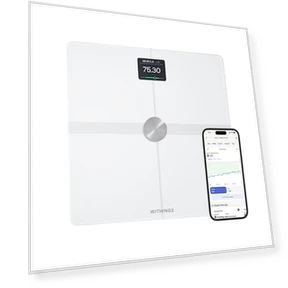 Accurate Scale for Body Weight and Fat Percentage — Body Composition Analysis, Withings