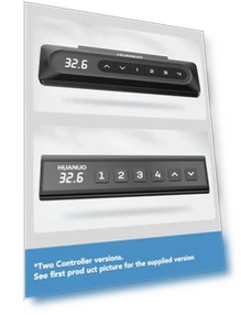 Electric Standing Desk Adjustable Height — Mounts, HUANUO