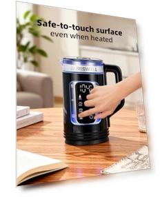 Electric Tea Kettle with Temperature Control — Kettles & Tea Machines, Auriswell