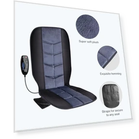 Massage Chair Pad with Heat — Back Relief Solutions, CILI