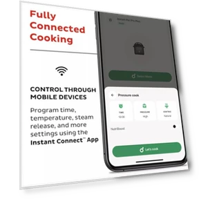 Pressure Cooker with WiFi Control, Nutri-Boost, Rice Cooker, Slow Cook, Sauté, Yogurt Maker, Sous Vide & Steam — Electric Pressure Cookers, Instant Pot