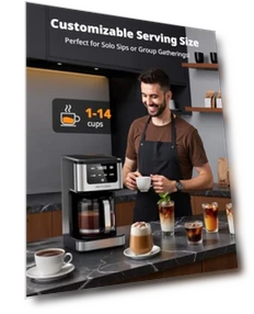 Programmable Drip Coffee Maker — Coffee Makers, AIRMSEN