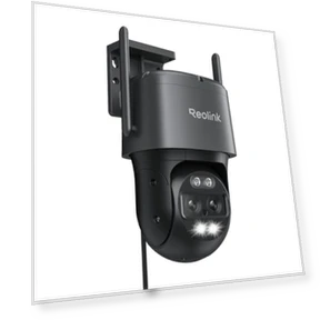 4K Wired WiFi Outdoor Camera — Dome Surveillance Cameras, Reolink