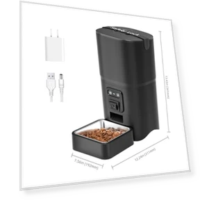 Automatic Pet Feeder with Camera and Two-Way Audio — Automatic Feeders, PAPIFEED