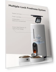 Automatic Pet Feeder with Camera — Automatic Feeders, WOPET