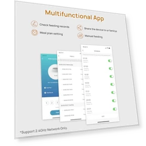 Automatic WiFi Pet Feeder for 2 Pets — Automatic Feeders, iPettie