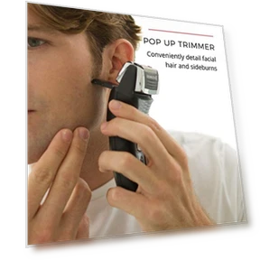 Electric Shaver with Pop-Up Trimmer — Foil, Remington