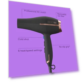 Hair Dryer with Diffuser and Concentrator — Dryers & Accessories, Conair