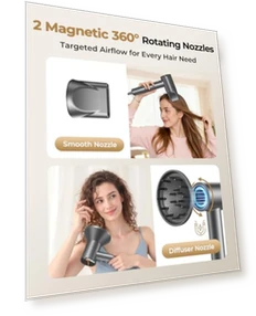 High-Speed Ionic Quiet Blow Dryer — Dryers & Accessories, ZMZW