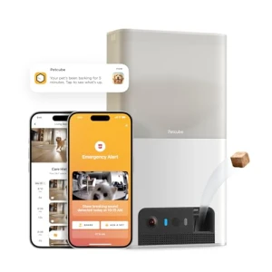 Interactive WiFi Pet Monitoring Camera with Treat Dispenser, Petcube