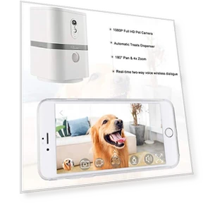 Pet Camera with Treat Dispenser — Cameras & Monitors, SKYMEE