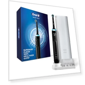 Power Rechargeable Electric Toothbrush with Bluetooth Connectivity — Rotating Electric Toothbrushes, Oral-B