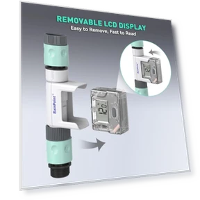 Smart Garden Hose Water Flow Meter with Real-Time Tracking & Usage Alert — Controllers, RainPoint