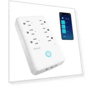 Smart Plug Outlet Extender with Surge Protection — Power Solutions & Surge Protection, GHome Smart