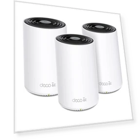 Tri-Band WiFi 6E Mesh System — Routers, TP-Link