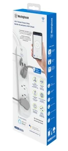 Wi-Fi Power Strip with Smart Outlets — Smart Plug, Westinghouse