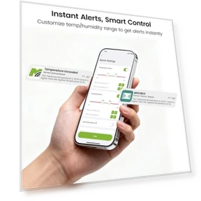 WiFi Reptile Hygrometer Indoor Thermometer — Hygrometers, MOCREO