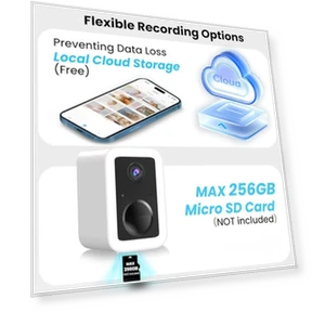 Wireless Outdoor Security Camera with Spotlight and Siren — Outdoor Security Cameras, vebiliki