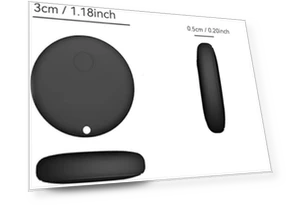 GPS Tracker for Vehicles, Hidden Tracking Device, Smart Tag with Audio — Item Locators, MIUXGIO