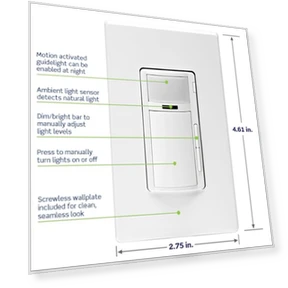 Motion Sensing Dimmer Switch — Dimmer Switches, Leviton
