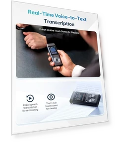 Offline Voice Recorder with Playback — Voice Recognition & Productivity Software, iFLYTEK