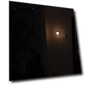 Plug-in LED Night Light with Auto Dusk to Dawn Sensor, Adjustable Brightness Warm White Lights, 2 Pack — Night Lights, MAZ-TEK