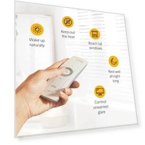 Tilt Blind Motorization Kit — Honeycomb, Somfy