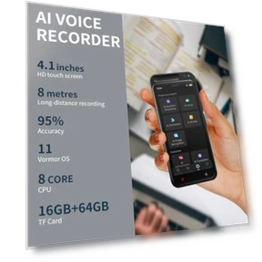 Voice Recorder with AI Transcription, Summary, and Translation — Voice Recognition & Productivity Software, Rpbznr
