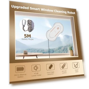 Window Cleaner Robot with Dual Water Spray — Smart Cleaning Robots, CHOVERY