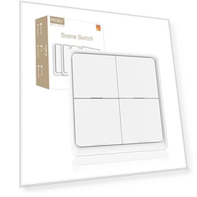 Wireless Smart Scene Switch Button — Dimmer Switches, MOES