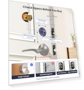 Built-in WiFi Fingerprint Smart Lock — Deadbolts, Veise