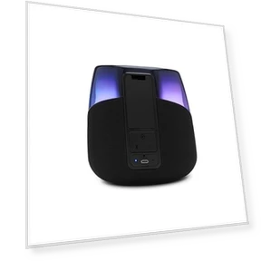 Color Changing Bluetooth Rechargeable Speaker for Amazon Echo Dot — Portable Audio Solutions, iHome