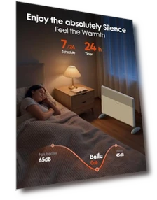 Convection Panel Space Heater — Portable Heating Solutions, Ballu