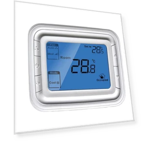 Digital Thermostat with Large LCD Display — Climate Control Devices