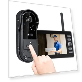 Doorbell Camera with Monitor — Smart Home Security, TKMARS