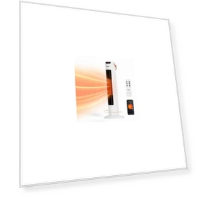 Electric Space Heater with Remote and App Control — Portable Heating Solutions, ROVSUN