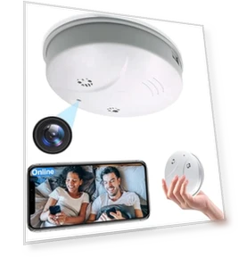 Hidden Camera Smoke Detector HD 1080P Wireless Spy Camera — Outdoor Security Cameras, DAIFAC