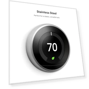 Learning Thermostat — HVAC Controls, Google