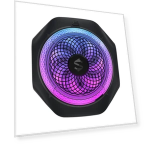 Magnetic Semiconductor Cooling Back Clip Phone Radiator — Cooling Pads & Fans, Black Shark