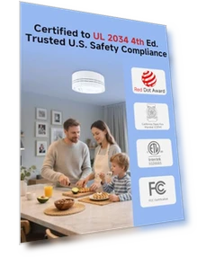 Smart Carbon Monoxide Detector — Carbon Monoxide Detectors, HEIMAN