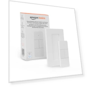 Smart Dimmer Switch and Remote — Remote Controls, Amazon Basics