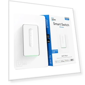 Smart Dimmer Switch — Ceiling Fan Wall Controls, U-tec
