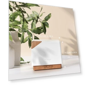 Smart WiFi Essential Oil Aromatherapy Diffuser — Diffusers, ASAKUKI