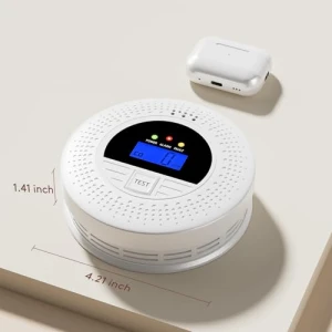 Smoke and Carbon Monoxide Detector 3-Pack, ABORNI