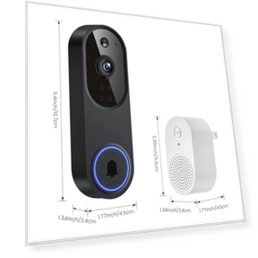 Wireless Video Doorbell Camera — Smart Home Security, SearByte