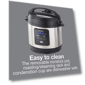 4-in-1 Electric Pressure Cooker — Electric Pressure Cookers, Proctor Silex