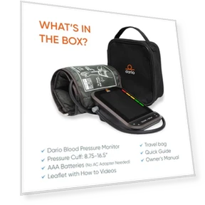 Blood Pressure Monitor for Home Use — Blood Pressure Monitors, Dario
