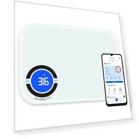 Digital Kitchen Food Scale with App — Weight Management Tools, NEXTLEVEL FIT