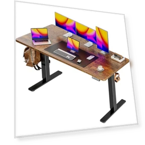 Large Electric Standing Desk — Mounts, Huuger